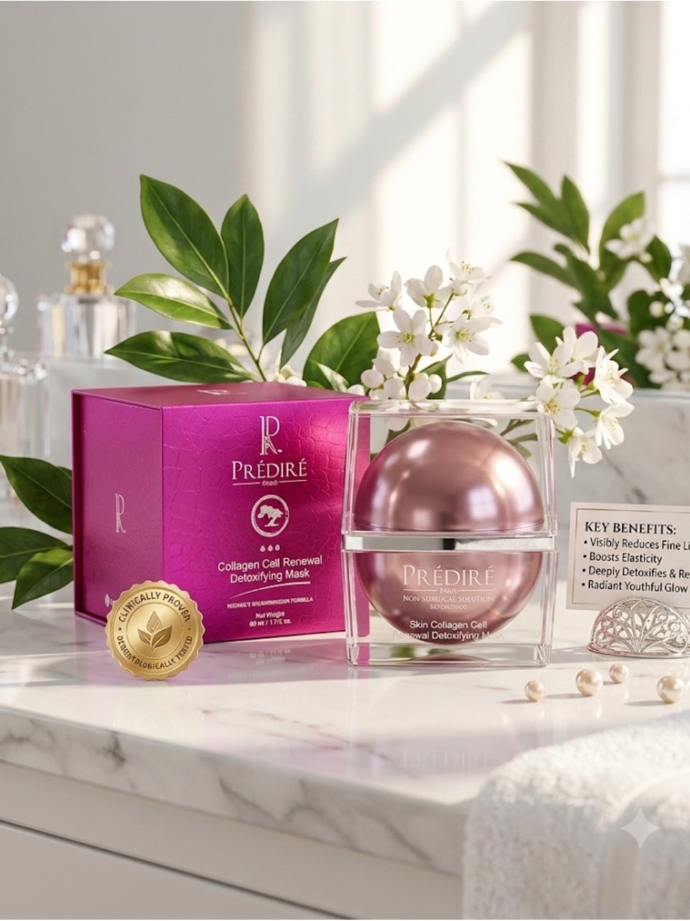 Predire Age Defying Collagen Cell Renewal Detoxifying Mask - Retail $850